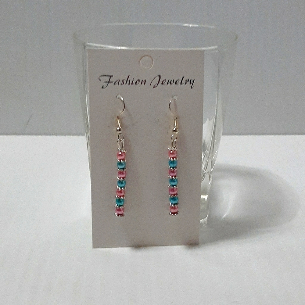 Hand Crafted Earrings Pierced Single Drop
